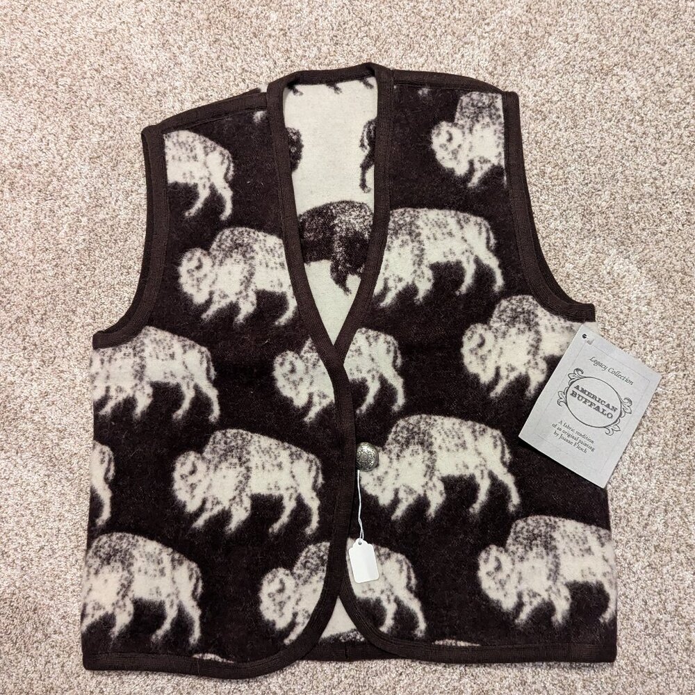 JOYCE ONARHEIM BOE BUFFALO LEGACY COLLECTION WOMENS 100% WOOL